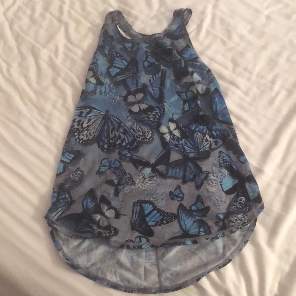 OLD NAVY butterfly workout tank top